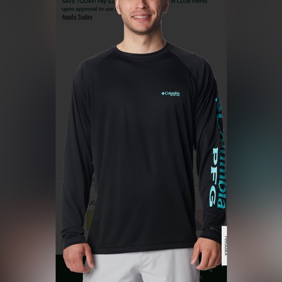 XL Columbia PFG Terminal Tackle Long-Sleeve T-Shirt for Men - Picture 3 of 10